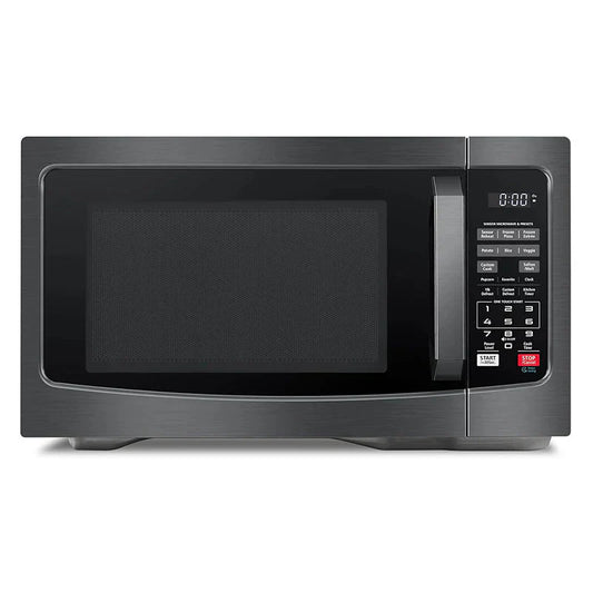 Air Fryer Combo 8-in-1 Countertop Microwave Oven, with Convection, Broil, Odor Removal Mode, 12.4" Position Memory Turntable, Child-Lock, 1.0 Cu.ft, Black Stainless Steel, ML2-EC10SA(BS)