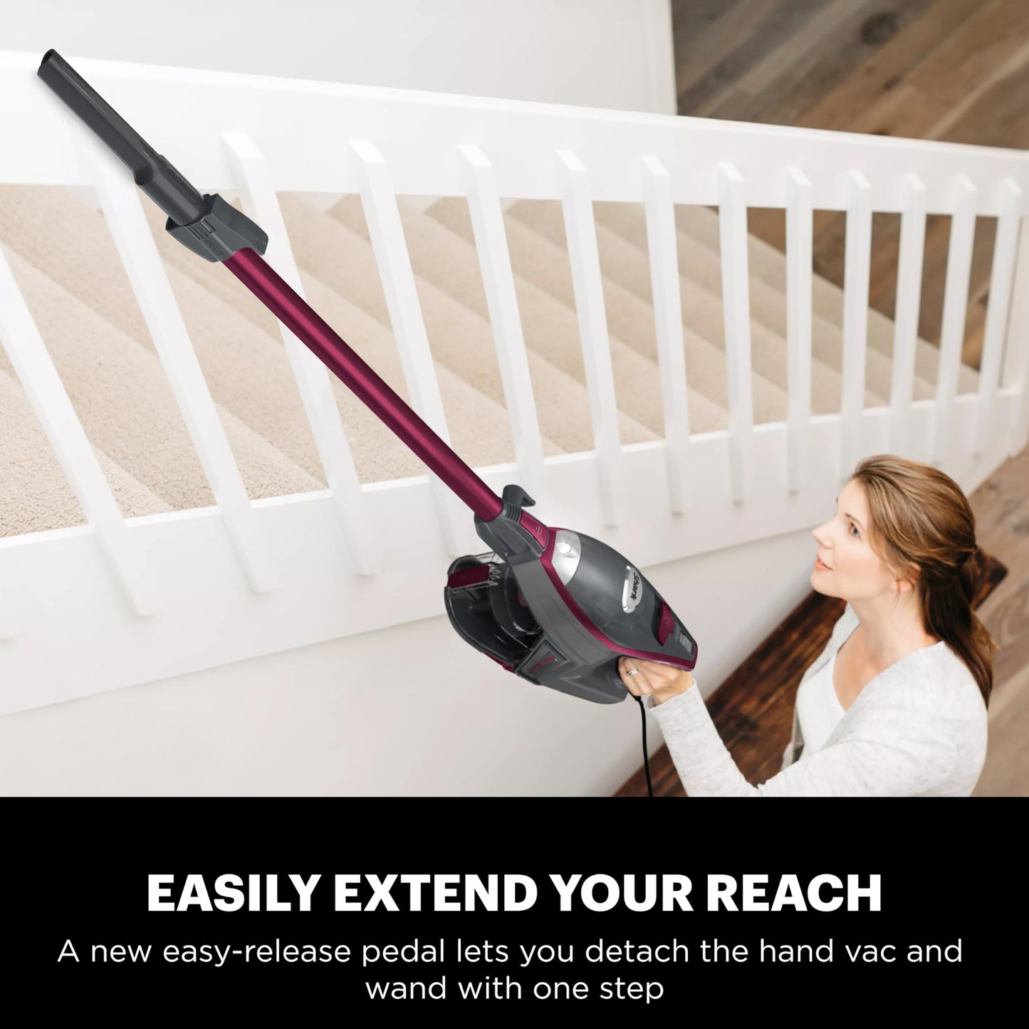 SHARK HV371 Rocket Pro DLX Corded Stick Vacuum & Tools