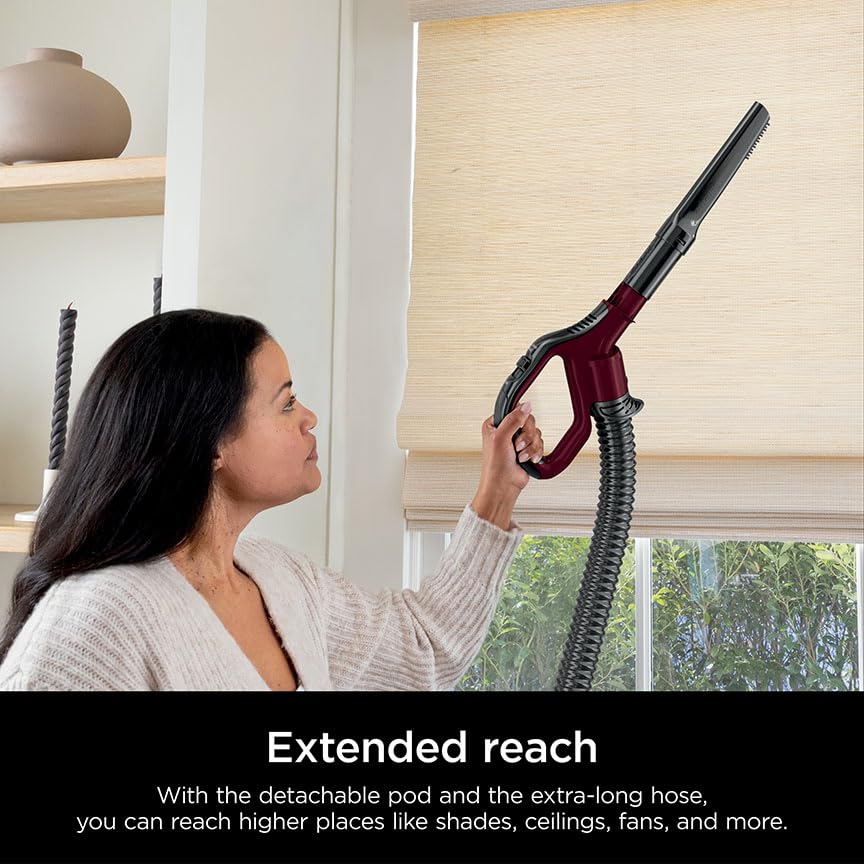 SHARK DETECT Lift-Away Corded Vacuum with Self-Cleaning Brushroll