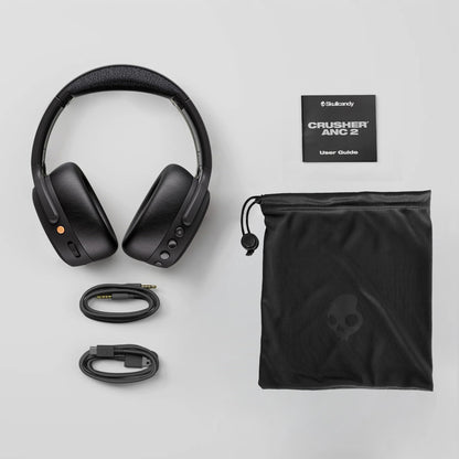 SKULLCANDY Crusher ANC 2 Wireless Over-Ear Headphones - True Black