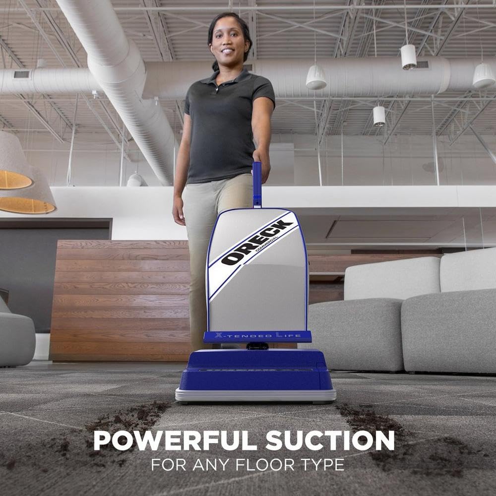 ORECK Commercial XL Vacuum Cleaner - Bagged Upright Vacuum