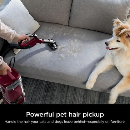 SHARK DETECT Lift-Away Corded Vacuum with Self-Cleaning Brushroll